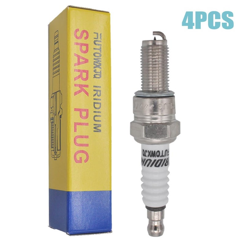 Autowxjq Iridium Spark Plug 4pcs Replace CR9EIX 3521 6263 CR8E CR7E - Image 4