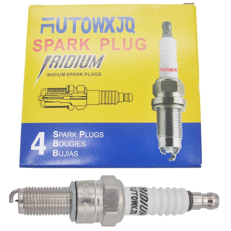 Autowxjq Iridium Spark Plug 4pcs Replace CR9EIX 3521 6263 CR8E CR7E - Image 2