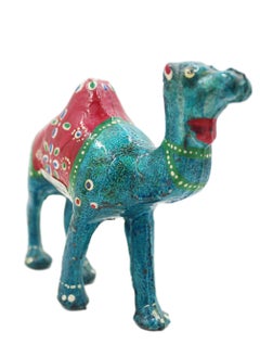 Antique Museum Handcrafted Camel Figurine Desert-Inspired Decor  - Image 1