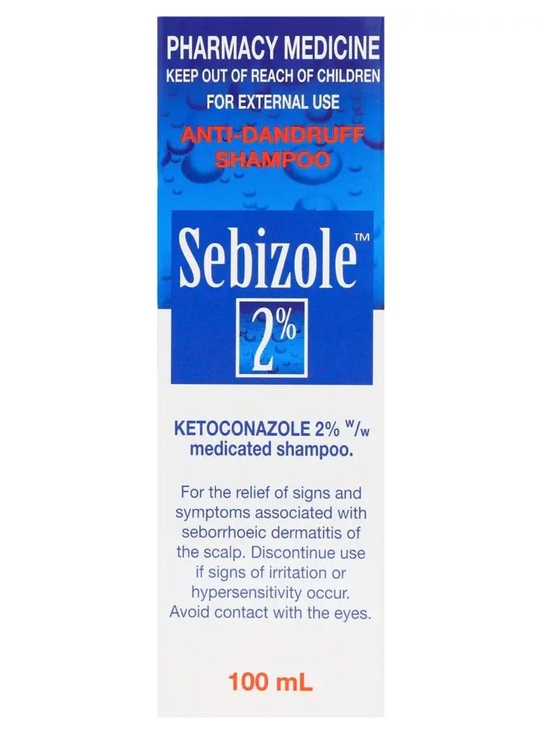 SEBIZOLE Anti-Dandruff Shampoo 100ml - Image 2