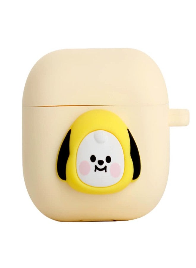 BT21 Case Compatible with Apple AirPods 3rd Gen, Pastel Silicon Case with Wireless Charging [Official Merchandise] [7FLAVORS] (CHIMMY) - Image 1