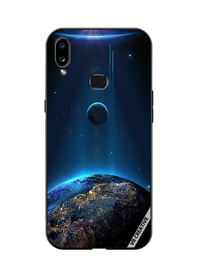 VR CREATIVE Protective Case Cover For Samsung Galaxy A10s Galaxy Design Multicolour - Image 1