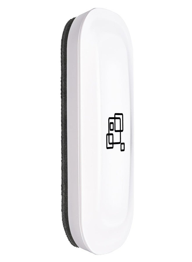 maxtek Magnetic Dry Erase Eraser, Glass Board Erasers, 1 Pack, Whiteboard Eraser for Dry Erase Board, Glass Board, Calendar Board, Office and School Supplies (Pure White) - Image 1