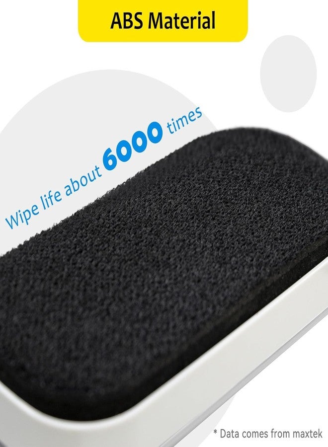 maxtek Magnetic Dry Erase Eraser, Glass Board Erasers, 1 Pack, Whiteboard Eraser for Dry Erase Board, Glass Board, Calendar Board, Office and School Supplies (Pure White) - Image 5