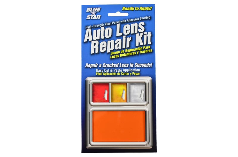 Blue Star Non Grid Pattern Auto Lens Repair Kit (Amber) - Image 2