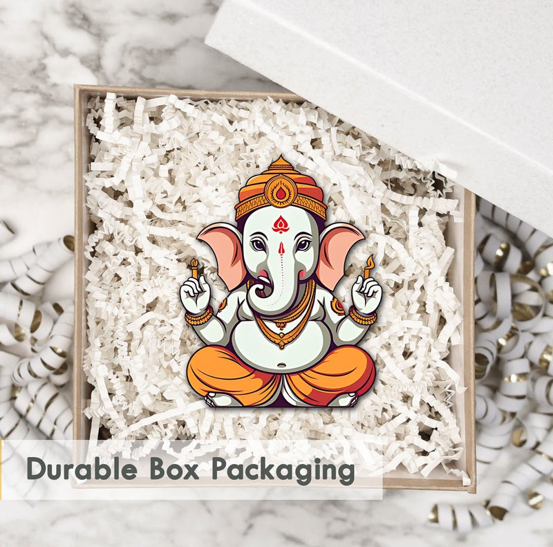 Click n ship Ganesha Fridge Magnet - Multicolor - Image 4