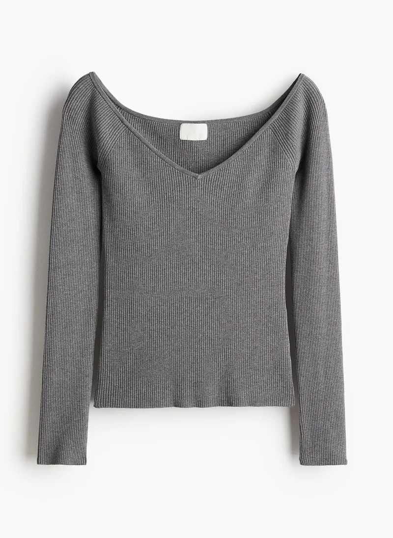 H&M Off-The-Shoulder Top