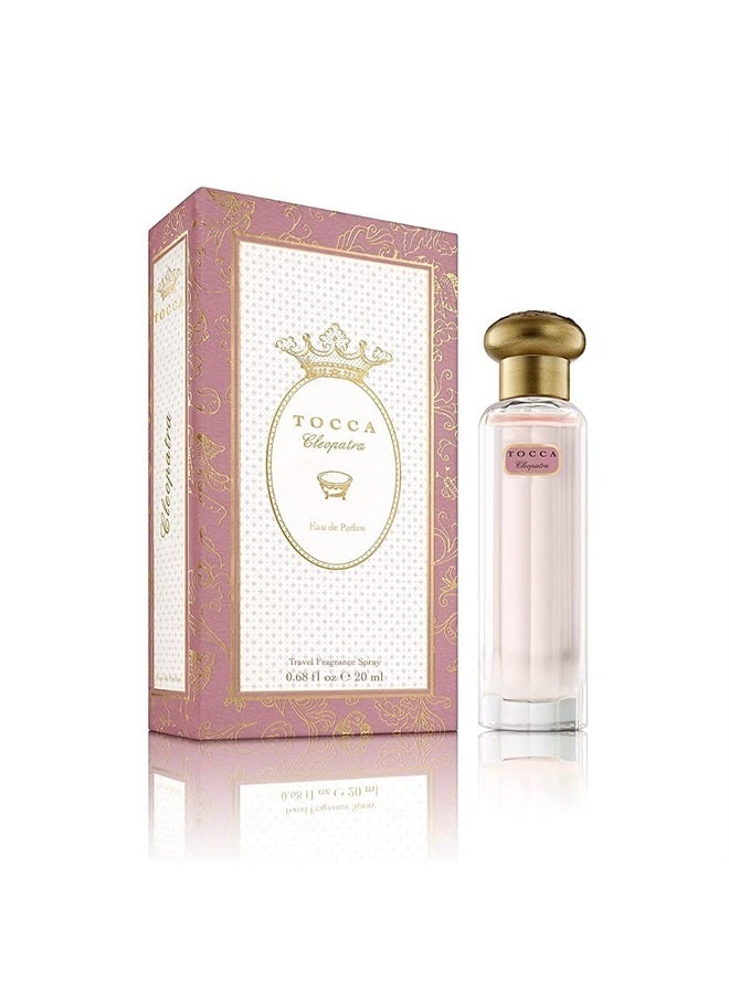 Tocca Women's Perfume, Cleopatra Fragrance - Warm Floral, Grapefruit, Jasmine, Vanilla Musk - Hand-Finished Bottle, 0.68 oz. (20 ml) - Image 1