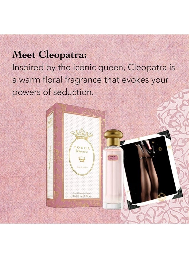 Tocca Women's Perfume, Cleopatra Fragrance - Warm Floral, Grapefruit, Jasmine, Vanilla Musk - Hand-Finished Bottle, 0.68 oz. (20 ml) - Image 4