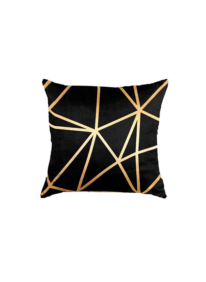 RIZARIES SuperSoft Black Metallic Throw Cushion  - Image 2