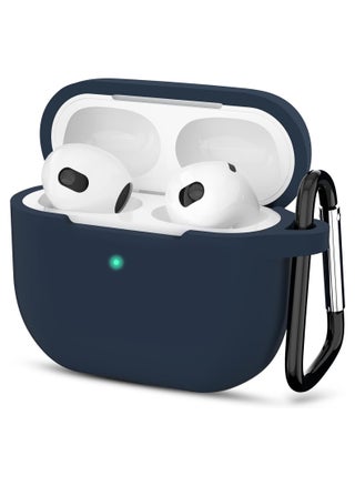 Silicone Case for Airpods 3, Waterproof Shockproof Case with Carabiner Accessories and Wireless Charging Support, blue - pzsku/Z96165D6F7FA80A6B9422Z/45/_/1718201794/c2d299c4-6728-4aeb-a8e5-6b4c91954690