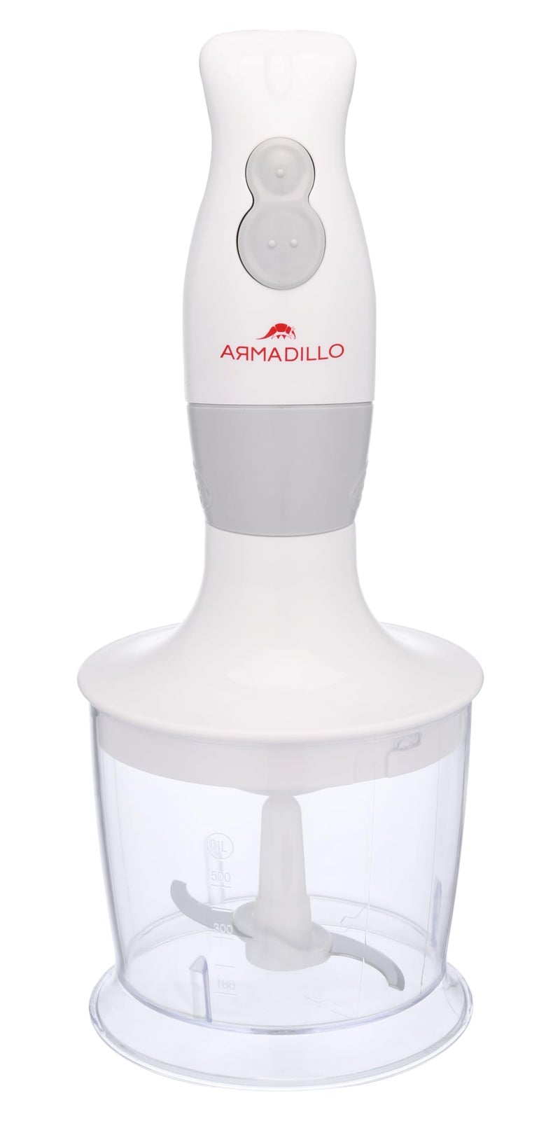 Armadillo Hand Blender Multi Function White Gray 2 Speed-400W - Image 4