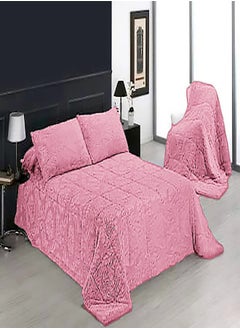 Mora spain Mora Blanket Model: Infinity Size: 220*240 + 2 pillowcases 50*70 - Color: Kashmiri Weight: 5.5 kg.  - Image 1