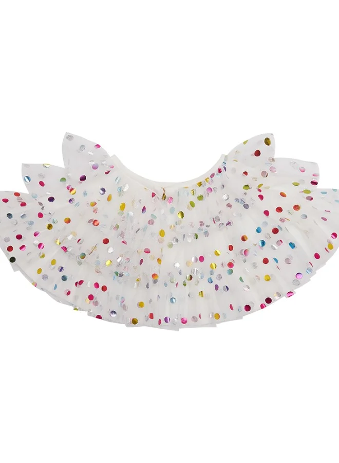Bob & Blossom White Spot Cape