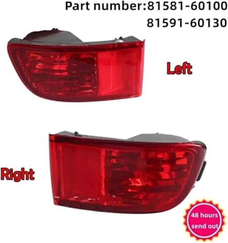 Wivplex Tail Lights for Toyota Prado 120 Series - Image 4