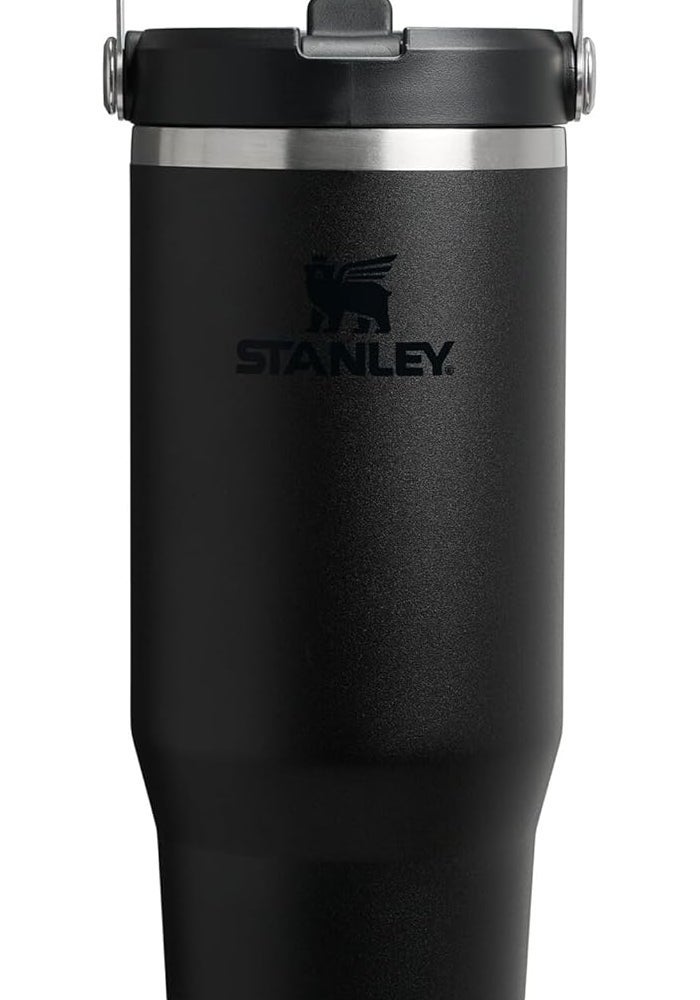 Stanley Ice Flow GO 890ml/30oz Flip Straw Water Bottle - Black 2.0 - Image 1