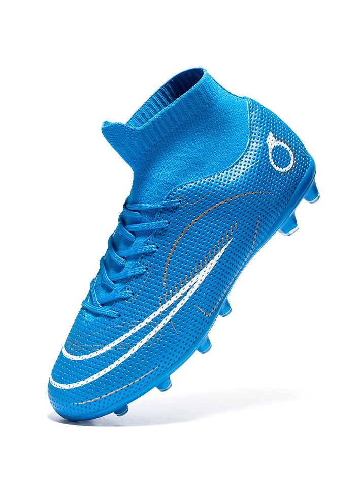 Generic Men's football shoes, suitable for outdoor and indoor professional teenage boy football shoes, men's and women's universal football shoes.  - Image 1