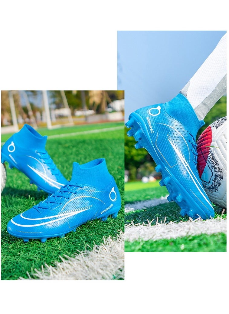 Generic Men's football shoes, suitable for outdoor and indoor professional teenage boy football shoes, men's and women's universal football shoes.  - Image 3
