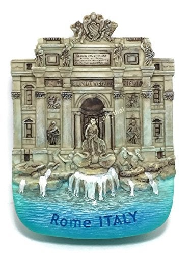 WitnyStore Mr_air_thai_Magnet_World Roma Fontana Di Trivi Rome Italy Resin 3D Fridge Magnet Souvenir Tourist Gift - Image 5