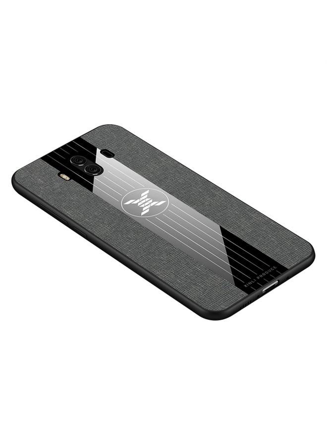 شين لي تونج جراب لهاتف Huawei Mate 10 Pro مصنوع من مادة TPU المقاومة للصدمات ومزخرف بنسيج قماشي - Image 2