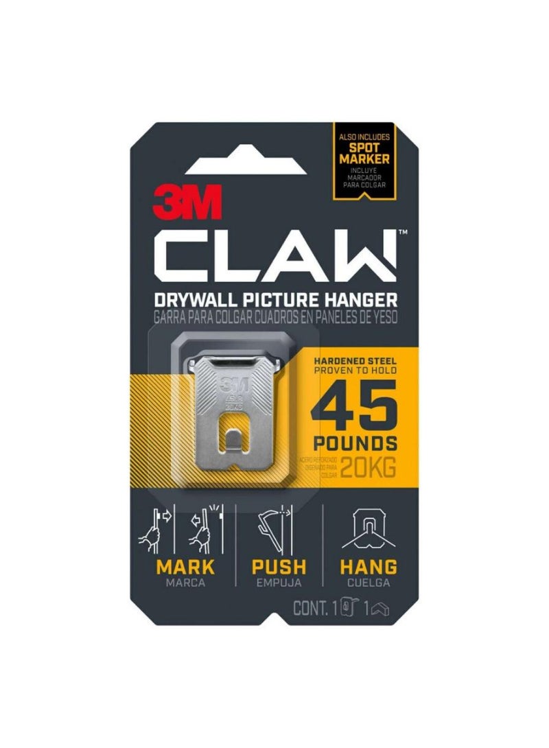 Scotch  3M Claw Steel Drywall Picture Hanger