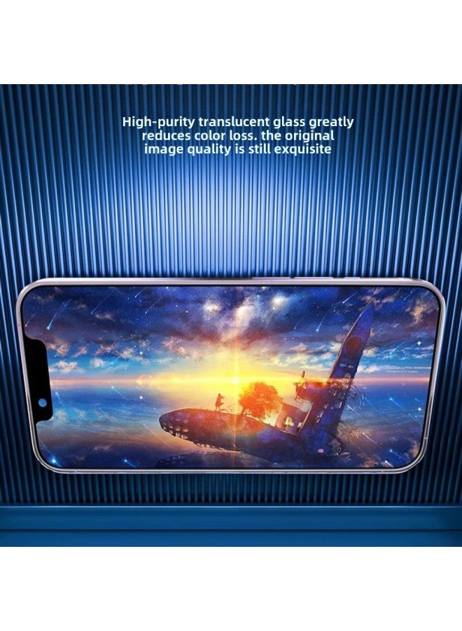 Iphone16pro Tempered Film Apple 15promax Seconds Sticker Mobile Phone Film 13 Dust Removal Bin Tempered Film 11 Pull-Color:Dust Removal Warehouse  (with Packaging)-Size:iPhone15Plus