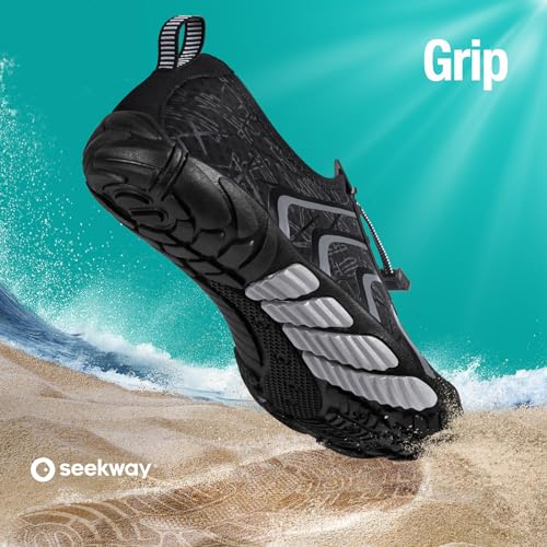 SEEKWAY Water Shoes Men Women Adult QuickDry Aqua Sock Barefoot for Beach Swim River Pool Lake Hiking Kayaking Surfing - Image 3