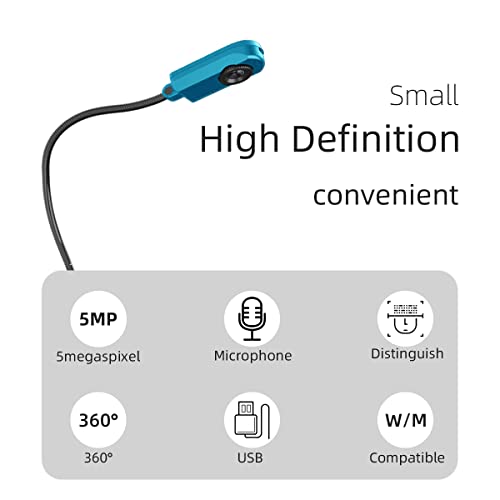ZSEEWCAM Document Camera (Blue) Ultra High Definition 5MP USB Document Camera — Mac OS, Windows, Chromebook Compatible for Live Demo, Web Conferencing, Distance Learning, Remote Teaching,Scanner - Image 3