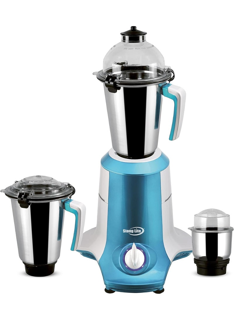 Strong Lite 3 in 1 Mixer Grinder (750W), Full Copper Motor with ABS Body, SRJ1176ST - Image 1
