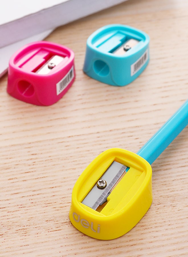 DELI PENCIL SHARPENER 3PC ASSTD 582 - Image 1