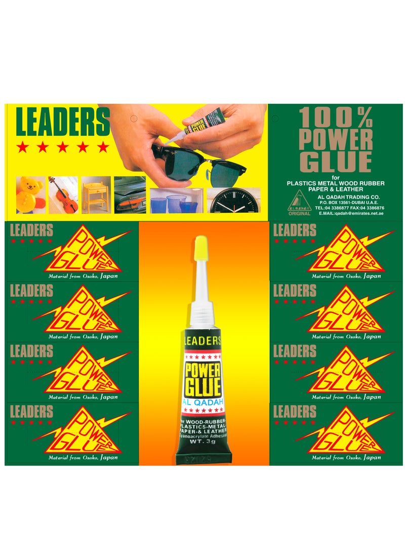 Super Glue 2.5g per Tube Fast Dry Instant Bonding Strong Adhesion Liquid Glue With Precision Applicator Pack Of 12