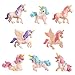 MUAMAX Unicorn Cake Toppers for PartyMini UnicornsFlying Horse Unicorns FigurineCake DecorationMiniature Unicorn FigurinesUnicorn Model Cake ToppersBirthday Cake Decoration for Unicorn Theme - Image 3