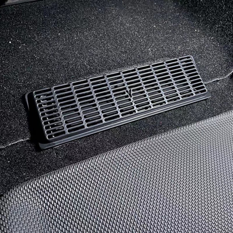 Under-Seat Air Vent Cover: Black Premium ABS, Perfect Fit Blockage Prevention - Easy Paste Installation, Air Vent Protector for Tesla Model Y - Image 4