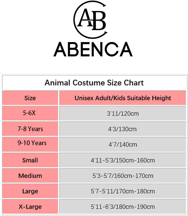 ABENCA Kids Deer Onesie Reindeer Costume Animal Girls Pajamas Christmas Halloween Cosplay Sleepwear.Dear.140 - Image 2