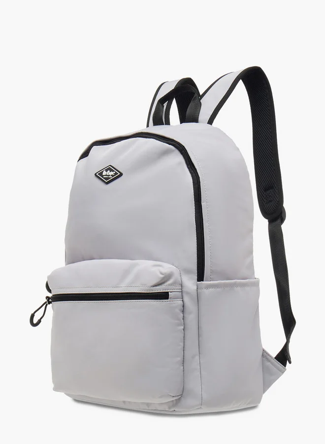 لي كوبر Solid School Backpack with Adjustable Straps and Zip Closure - 32x16x43 cm