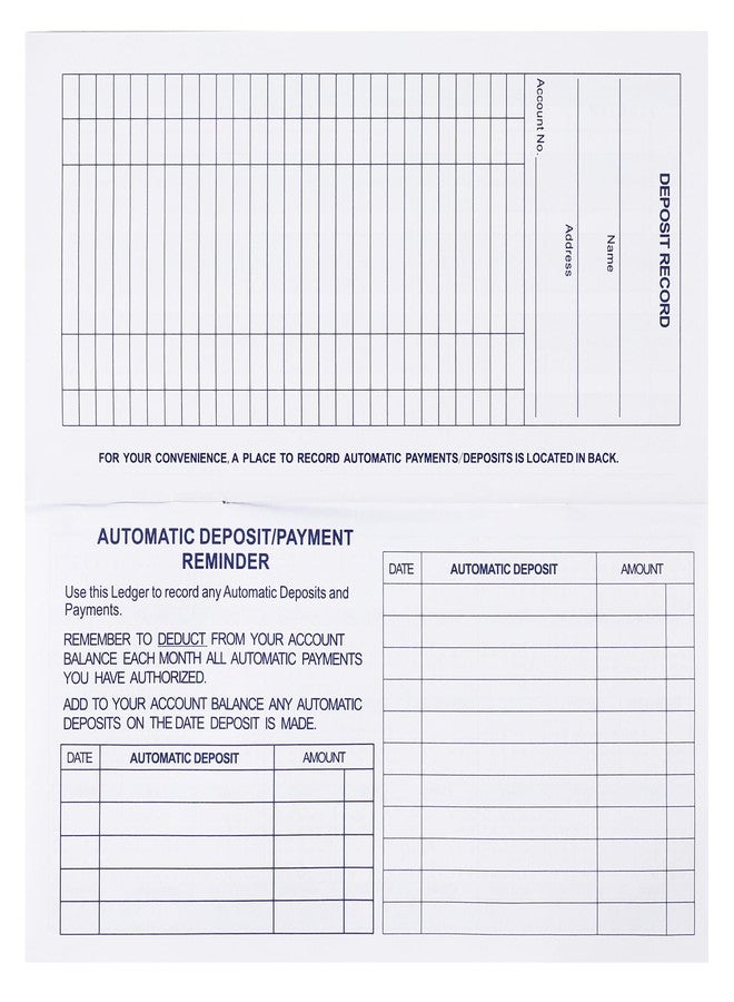 Casmonal Larger Lines 20 Pack Checkbook Register, Check Registers for Personal Use, Blank Ledger Transaction Registers for Personal or Business Banking, Check Register Book Easy to Read, 24/25/26 Calendars - Image 4