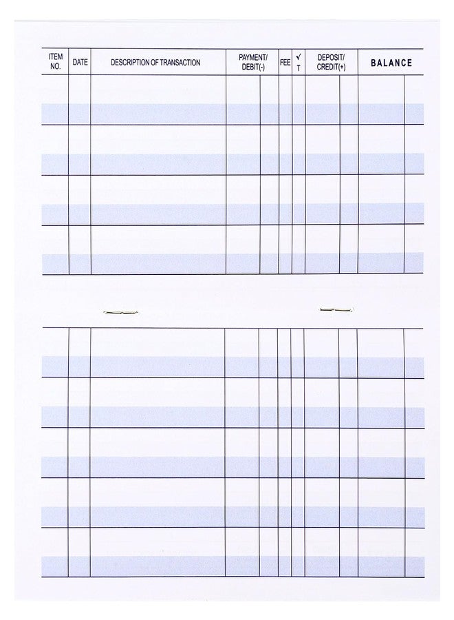 Casmonal Larger Lines 20 Pack Checkbook Register, Check Registers for Personal Use, Blank Ledger Transaction Registers for Personal or Business Banking, Check Register Book Easy to Read, 24/25/26 Calendars - Image 3