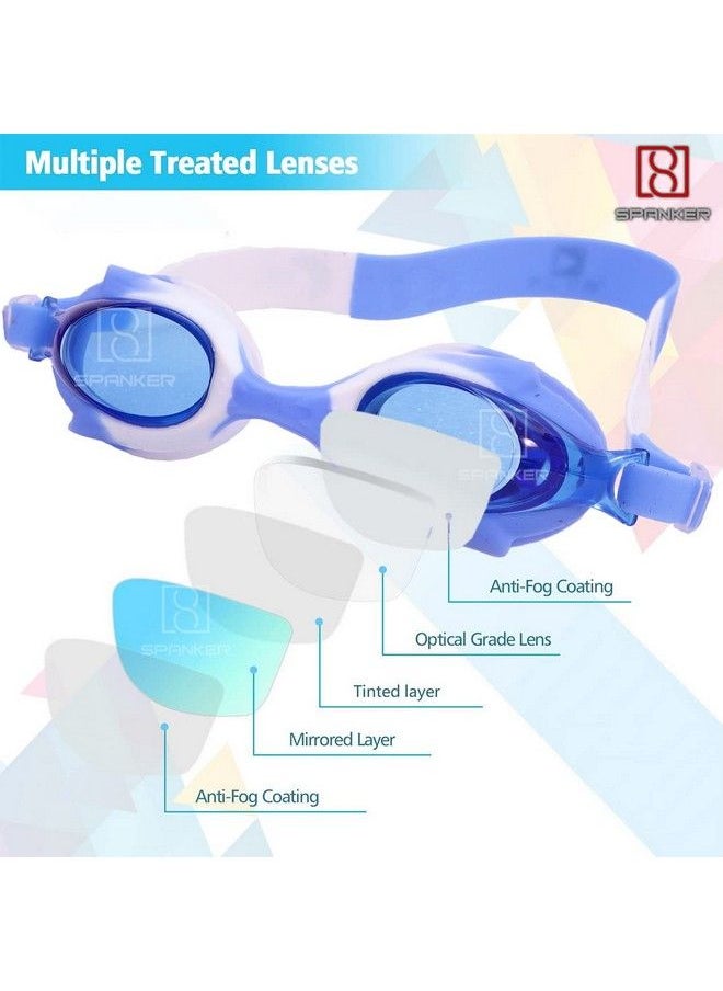 Toyshine Kids Swimming Goggles Child (Age 4 12) Waterproof Swim Goggles (1Pc) Clear Vision Anti Fog Uv Protection With Earbuds And Nose Clip Set Color May Vary Sstp  - Image 3