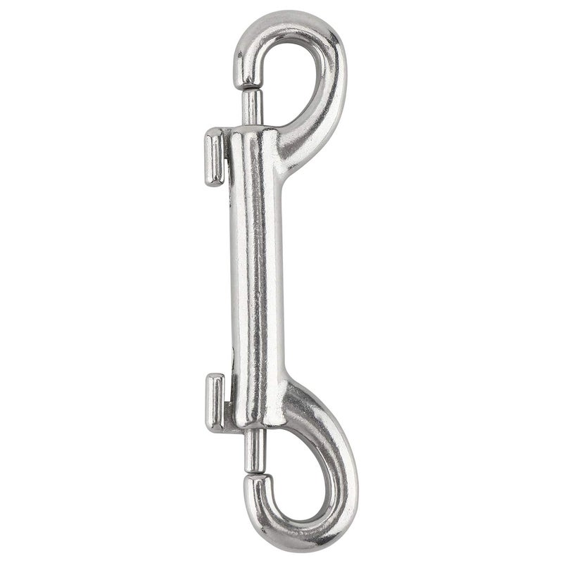 Yaegoo 4 Pack 316 Stainless Steel Double Ended Bolt Snap Hook, 3-1/2 Inch Marine Grade Double End Snaps, Trigger Chain Clips Scuba Diving Clips - Image 5