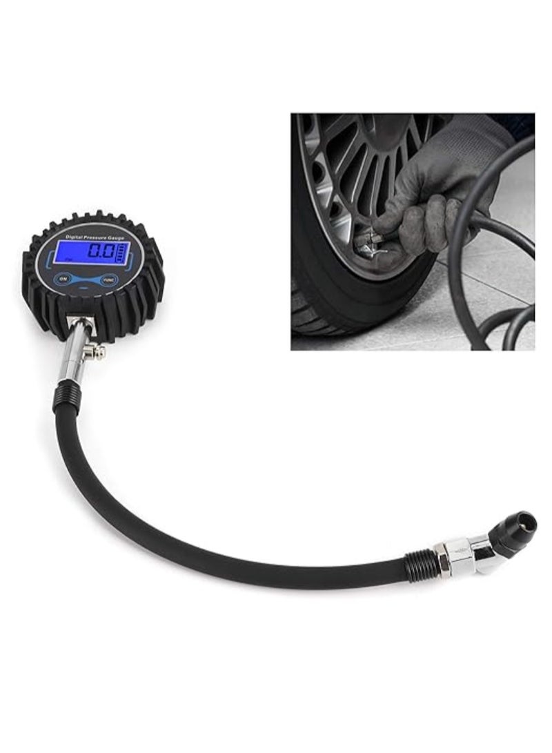 Digital Tyre Pressure Gauge LCD Digital Display Tire Pressure Gauge - Image 3
