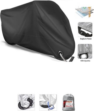 Hero Black Motorcycle Tarpaulin with Lock Compatible for Other Models, Safe, Waterproof - pzsku/Z9617B418AE43B78B607EZ/45/_/1737002336/842d2c69-271b-41dc-a9d2-02a18d56092d