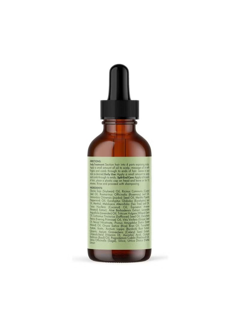 Mielle Organics - Rosemary Mint Scalp And Hair Strengthening Oil 59ml - Image 1