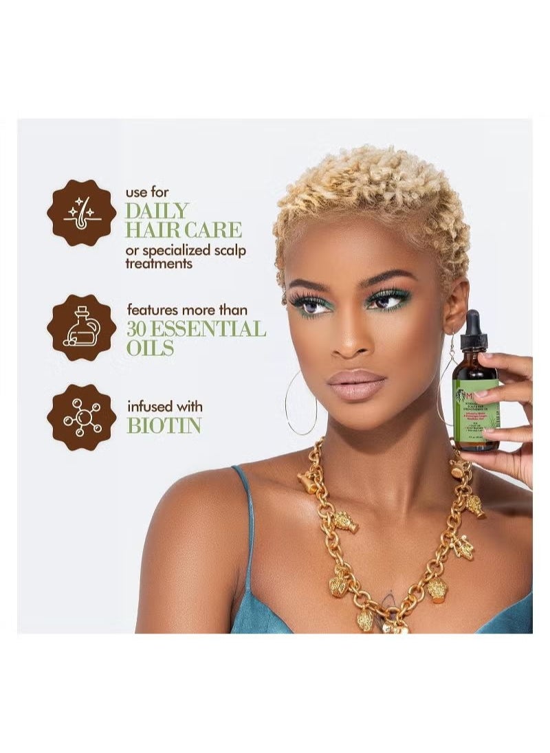 Mielle Organics - Rosemary Mint Scalp And Hair Strengthening Oil 59ml - Image 1