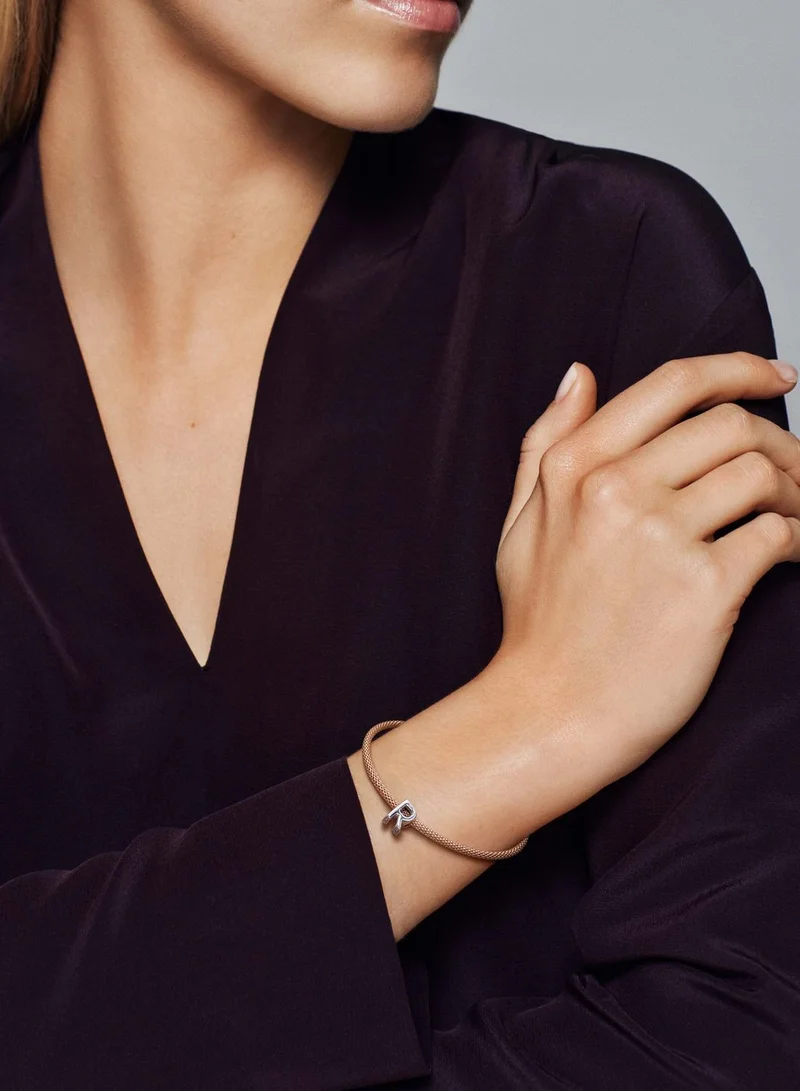PANDORA Letter R Alphabet Charm