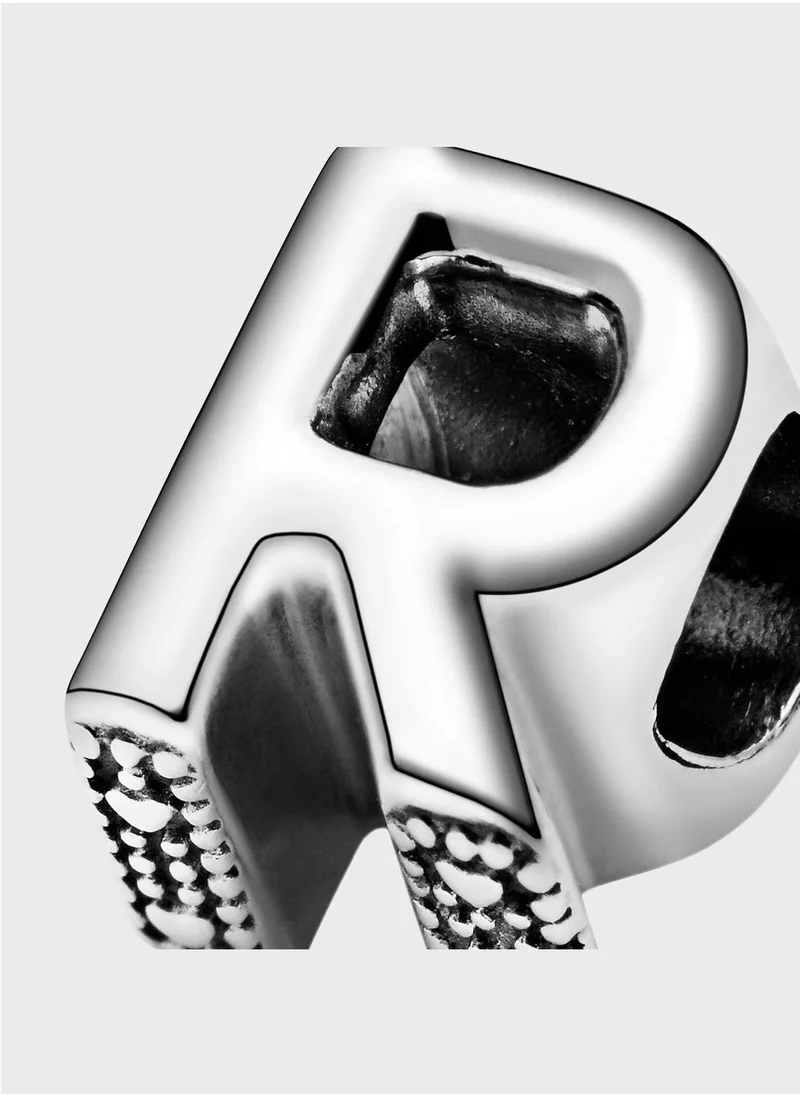 PANDORA Letter R Alphabet Charm