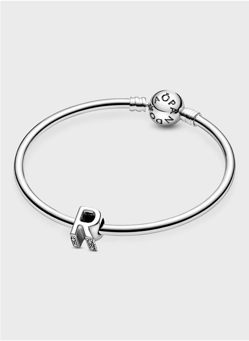 PANDORA Letter R Alphabet Charm
