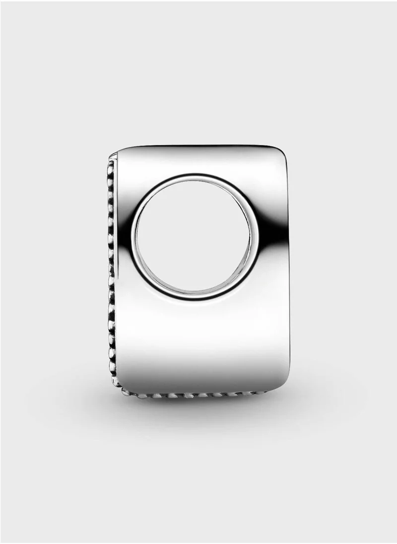 PANDORA Letter R Alphabet Charm