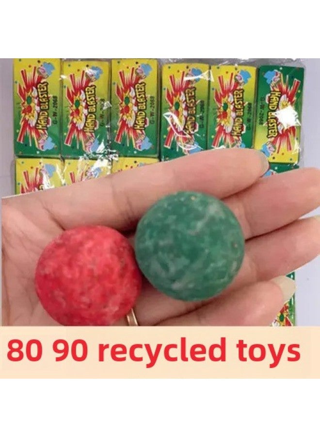 80 S Nostalgic Toy 2.0cm Thunder Ball Banging Ball Old Object Of Firestone Stall When I Was A Child-Specifications:About 2cm For Small Size  - Image 1