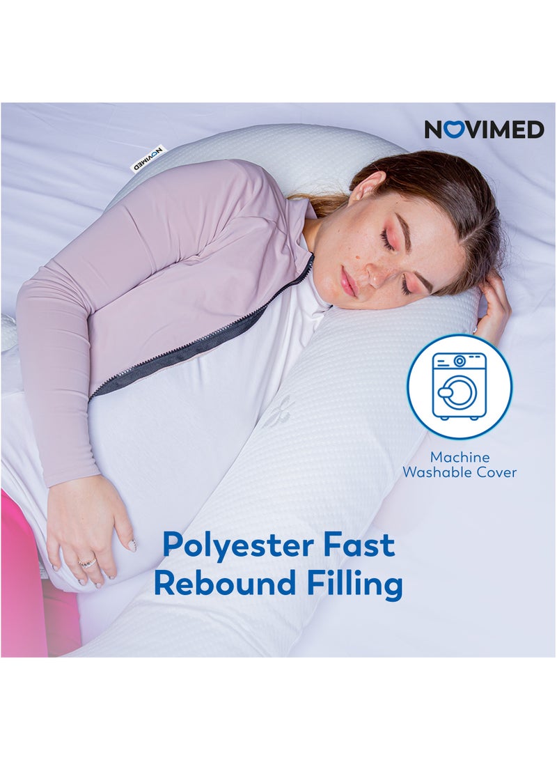 NOVIMED Novimed Full Body C-Shaped Maternity Pillow - Image 5
