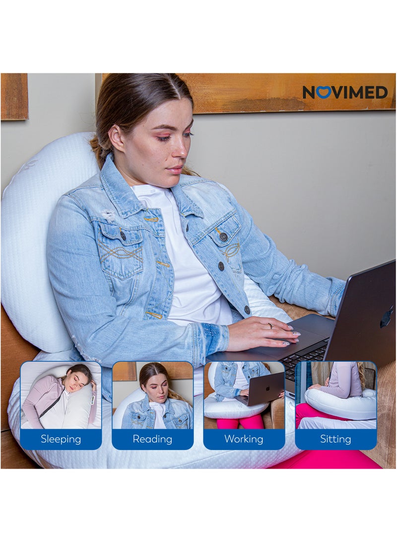 NOVIMED Novimed Full Body C-Shaped Maternity Pillow - Image 3